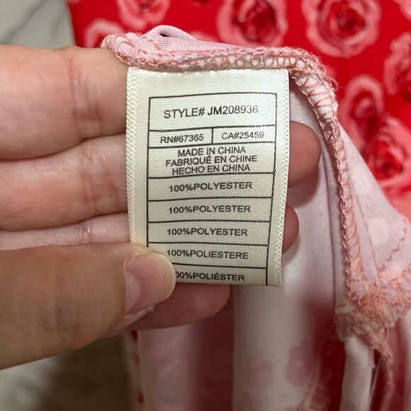 Betsey Johnson La Napoule English Rose Patchwork Ruffled High-Low Dress - Picture 5 of 8